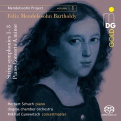 Vol.1 Streichersinfonien 1-3/Klavierkonzert A-Moll - Dogma Chamber Orchestra/Gurewitsch,Mikhail