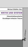Kritik und System (eBook, ePUB)