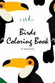 Birds Coloring Book for Children (6x9 Coloring Book / Activity Book)