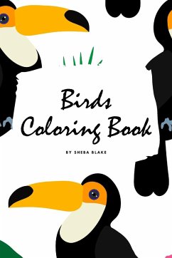 Birds Coloring Book for Children (6x9 Coloring Book / Activity Book) - Blake, Sheba