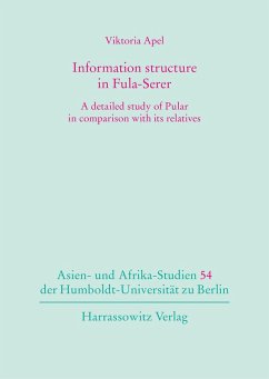 Cover Information structure in Fula-Serer (eBook, PDF)