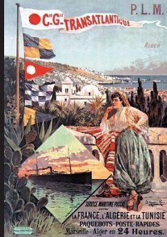 Carnet Ligné Affiche Paquebot Poste Algérie Tunisie - D' Alési, Hugo