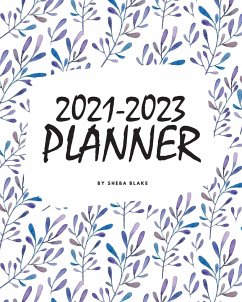 2021-2023 (3 Year) Planner (8x10 Softcover Planner / Journal) - Blake, Sheba