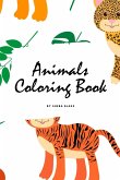 Animals Coloring Book for Children (6x9 Coloring Book / Activity Book)