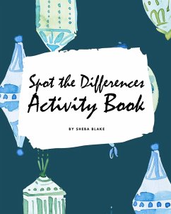 Spot the Differences Christmas Activity Book for Children (8x10 Coloring Book / Activity Book) - Blake, Sheba