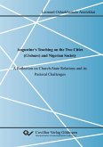 Augustine's Teaching on the Two Cities (Civitates) and Nigerian Society. A Reflection on Church-State Relations and its Pastoral Challenges