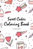 Sweet Cakes Coloring Book for Children (6x9 Coloring Book / Activity Book)