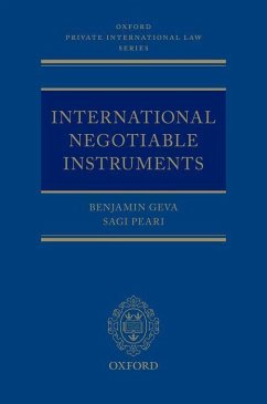 International Negotiable Instruments - Geva, Benjamin; Peari, Sagi