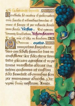 Carnet Ligné Heures Anne de Bretagne, Raisin - Sans Auteur