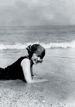 Cover Carnet Ligné Baigneuse Allongée, Deauville, 1919