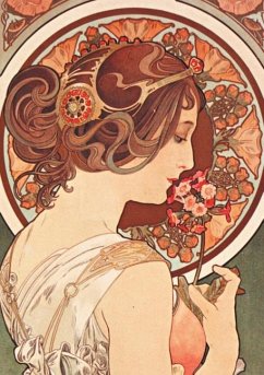 Carnet Ligné Affiche Mucha, La Primevère - Mucha, Alphonse