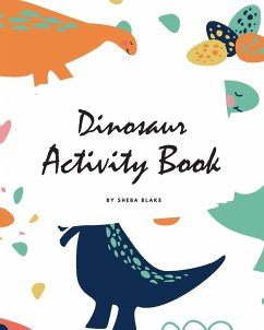 Cover Dinosaur Activity Book for Children (8x10 Coloring Book / Activity Book)