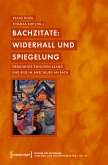 Bachzitate: Widerhall und Spiegelung (eBook, PDF)