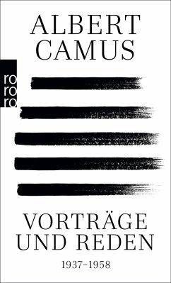 Vorträge und Reden - Camus, Albert