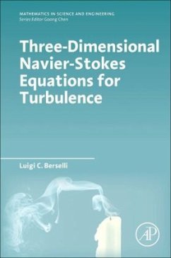 Three-Dimensional Navier-Stokes Equations for Turbulence - Berselli, Luigi C.