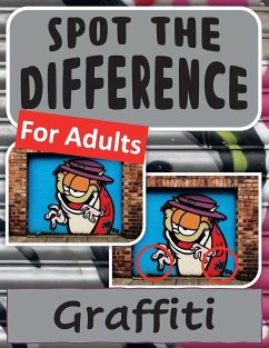 Spot the Difference Book for Adults - Graffiti - Harris, Drew