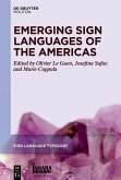 Emerging Sign Languages of the Americas (eBook, ePUB)