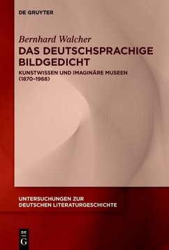 Das deutschsprachige Bildgedicht (eBook, ePUB) - Walcher, Bernhard