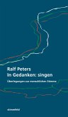 In Gedanken: singen (eBook, ePUB)