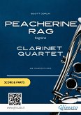 Clarinet Quartet &quote;Peacherine Rag&quote; score & parts (fixed-layout eBook, ePUB)