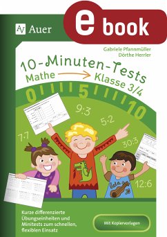 10-Minuten-Tests Mathematik - Klasse 3/4 (eBook, PDF) - Herrler, Dörthe; Pfannmüller, Gabriele