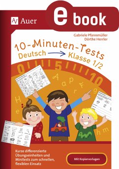 10-Minuten-Tests Deutsch - Klasse 1/2 (eBook, PDF) - Herrler, Dörthe; Pfannmüller, Gabriele