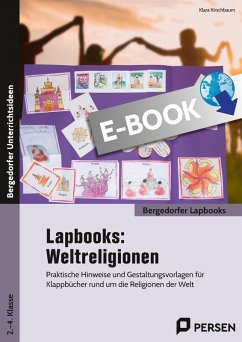 Lapbooks: Weltreligionen - 2.-4. Klasse (eBook, PDF) - Kirschbaum, Klara