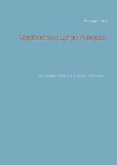 Vajrabhairava Lange Ausgabe - Hahn, Annegret