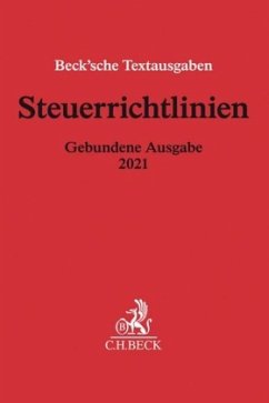 Steuerrichtlinien Gebundene Ausgabe 2021