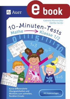 10-Minuten-Tests Mathematik - Klasse 1/2 (eBook, PDF) - Herrler, Dörthe; Pfannmüller, Gabriele