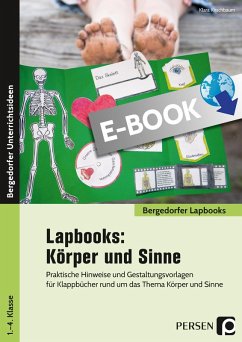 Lapbooks: Körper und Sinne - 1.-4. Klasse (eBook, PDF) - Kirschbaum, Klara