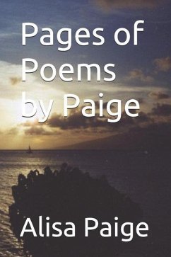 Cover Pages of Poems by Paige