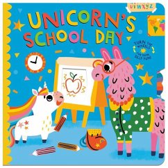 Unicorn's School Day: Turn the Wheels for Some Silly Fun! - Golden, Lucy