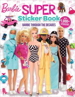 Cover Barbie: Super Sticker Book: Through the Decades