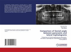 Comparison of Gonial angle between panoramic and lateral Cephalograms
