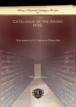 Catalogue of the Arabic MSS. Catalogue of the Arabic MSS.