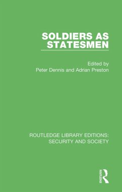 Cover Soldiers as Statesmen (eBook, PDF)