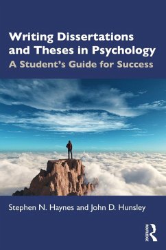 Cover Writing Dissertations and Theses in Psychology (eBook, PDF)