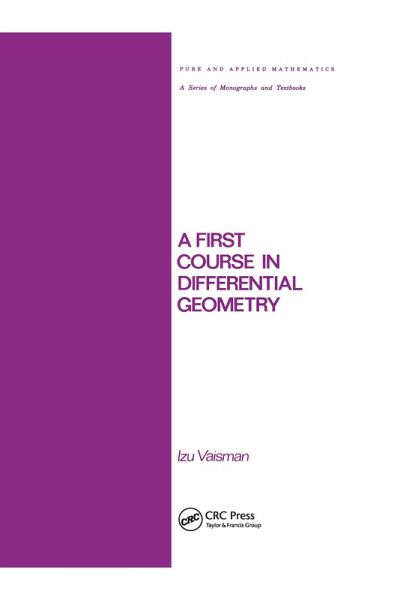 A First Course in Differential Geometry (eBook, PDF)