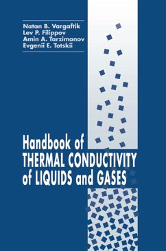 Handbook of Thermal Conductivity of Liquids and Gases (eBook, PDF) - Vargaftik, Natan B.