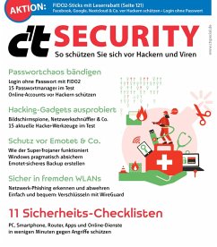 Cover c't Security (eBook, PDF)