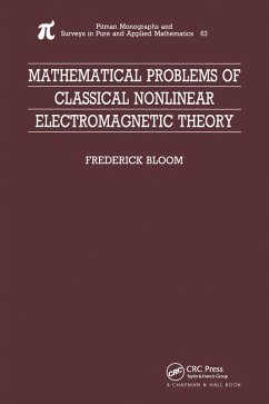 Cover Mathematical Problems of Classical Nonlinear Electromagnetic Theory (eBook, ePUB)