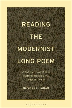 Reading the Modernist Long Poem (eBook, ePUB) - Gillott, Brendan C.