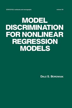 Model Discrimination for Nonlinear Regression Models (eBook, PDF) - Borowiak, Dale S.