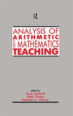 Analysis of Arithmetic for Mathematics Teaching (eBook, PDF)