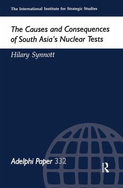 Cover The Causes and Consequences of South Asia's Nuclear Tests (eBook, ePUB)