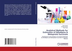 Analytical Methods for Estimation of Nifedipine & Metoprolol Succinate - Rajanit, Sojitra;Rimpal, Dhorajiya;Paras, Virani