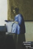 Johannes Vermeer Schrift: Brieflezende Vrouw in het Blauw Ideaal Voor School, Studie, Recepten of Wachtwoorden Stijlvol Notitieboek voor Aanteke