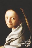 Johannes Vermeer Schrift: Meisjeskopje Artistiek Dagboek Ideaal Voor School, Studie, Recepten of Wachtwoorden Stijlvol Notitieboek voor Aanteken