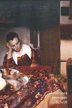 Johannes Vermeer Schrift: Slapend Meisje Artistiek Dagboek voor Aantekeningen Stijlvol Notitieboek Ideaal Voor School, Studie, Recepten of Wacht - Landro, Studio